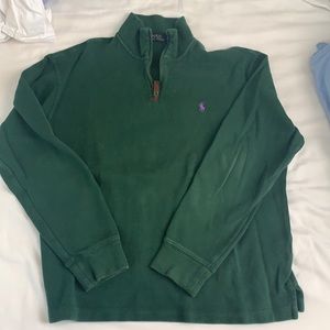 Men’s Ralph Lauren sweater quarter zip Size Large